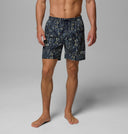 Columbia Men's PFG Rambler Printed Collegiate Navy Seasirens 6" Water Short