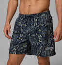 Columbia Men's PFG Rambler Printed Collegiate Navy Seasirens 6" Water Short