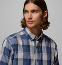 Columbia Men's Rapid Rivers II Dark Mountain/Base Plaid SS Shirt