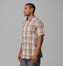 Columbia Men's Rapid Rivers II Flint Grey/Base Plaid SS Shirt