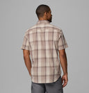 Columbia Men's Rapid Rivers II Flint Grey/Base Plaid SS Shirt