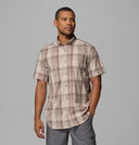 Columbia Men's Rapid Rivers II Flint Grey/Base Plaid SS Shirt