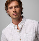 Columbia Men's Rapid Rivers Printed White/Wildflower SS Shirt