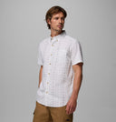 Columbia Men's Rapid Rivers Printed White/Wildflower SS Shirt