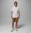Columbia Men's Rapid Rivers Printed White/Wildflower SS Shirt