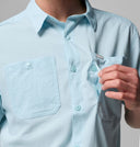 Columbia Men's Silver Ridge Utility II Marine Light SS Shirt