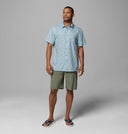 Columbia Men's Super Slack Tide Marine Light Gone Fishin SS Shirt