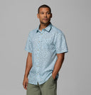 Columbia Men's Super Slack Tide Marine Light Gone Fishin SS Shirt
