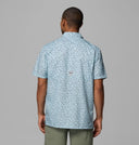Columbia Men's Super Slack Tide Marine Light Gone Fishin SS Shirt
