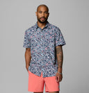 Columbia Men's Super Slack Tide Nocturnal Pompanos SS Shirt
