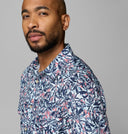 Columbia Men's Super Slack Tide Nocturnal Pompanos SS Shirt