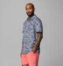 Columbia Men's Super Slack Tide Nocturnal Pompanos SS Shirt