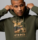 Columbia Men's Surplus Green PHG Archer Buck Hoodie