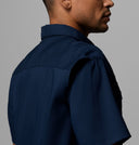 Columbia Men's Utilizer II Solid Collegiate Navy SS Shirt