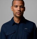 Columbia Men's Utilizer II Solid Collegiate Navy SS Shirt