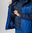 Columbia Mens Mountain Blue Collegiate Navy Whirlibird V Interchange Jacket