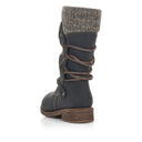 Remonte Ladies D8070-01 Black Lined Boot