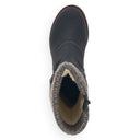 Remonte Ladies D8070-01 Black Lined Boot