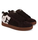 DC Mens Brown/Gum Court Graffik SE Shoe