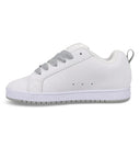 DC Mens White/Grey Court Graffik SQ Shoe