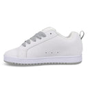 DC Mens White/Grey Court Graffik SQ Shoe