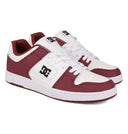DC Mens White/Deep Red/Black Manteca 4 Shoe