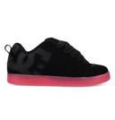 DC Ladies Court Graffik LW Black/Pink Skate Shoe