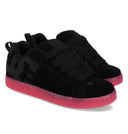 DC Ladies Court Graffik LW Black/Pink Skate Shoe