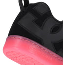 DC Ladies Court Graffik LW Black/Pink Skate Shoe