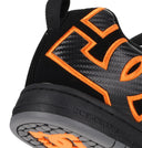 DC Men's Court Graffik Black/Orange Skate Shoe