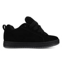 DC Men's Court Graffik Black/Orange Skate Shoe