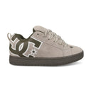 DC Men's Court Graffik SE Taupe/Olive/Gum Skate Shoe