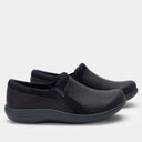 Alegria Ladies Duette Swirl Wind Navy Shoes