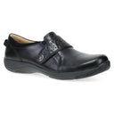 Dansko Ladies Sallie Black Waxy Burnished Shoe
