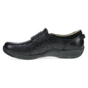 Dansko Ladies Sallie Black Waxy Burnished Shoe