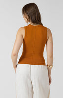 Dex Ladies Golden Hour Ribbed Tank