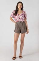 Dex Ladies Mocha Relaxed Short