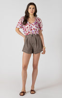 Dex Ladies Mocha Relaxed Short