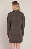 Dex/Room 34 Ladies Chestnut Heather Cable Knit Dress