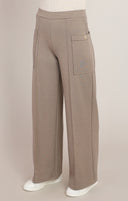 Dex/Room 34 Ladies Warm Taupe Twill Pocket Pant