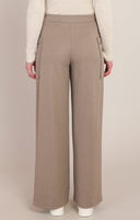 Dex/Room 34 Ladies Warm Taupe Twill Pocket Pant