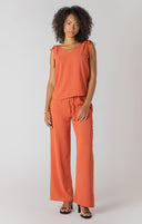 Dex/Room 34 Ladies v-Neck Tie Shoulder Copper Top