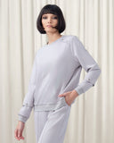 Elena Wang Ladies Silver Pullover