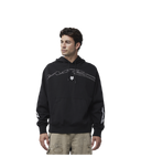 Fox Mens Black Energy Face Oversized Fleece PO Hoodie