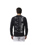 Fox Mens Black Race Spec LS Prem Tshirt