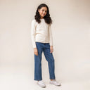 Nano Girls Ivory LS Tshirt
