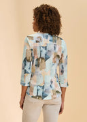 FDJ Ladies Coppertone 3/4 Sleeve Henely Top