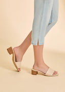 FDJ Ladies Light Blue Olivia Capri