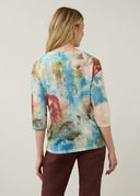FDJ Ladies Ophelia Drop Shoulder 3/4 Sleeve Top