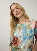 FDJ Ladies Ophelia Drop Shoulder 3/4 Sleeve Top